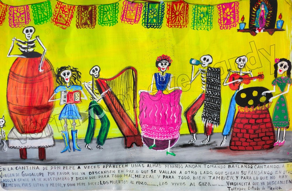 Frida Kahlo Mexican Day of the Dead Party Instant DOWNLOAD Dias de los Muertos