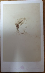 Le Jeune CDV Photo Lady Portrait – Paris Circa 1870