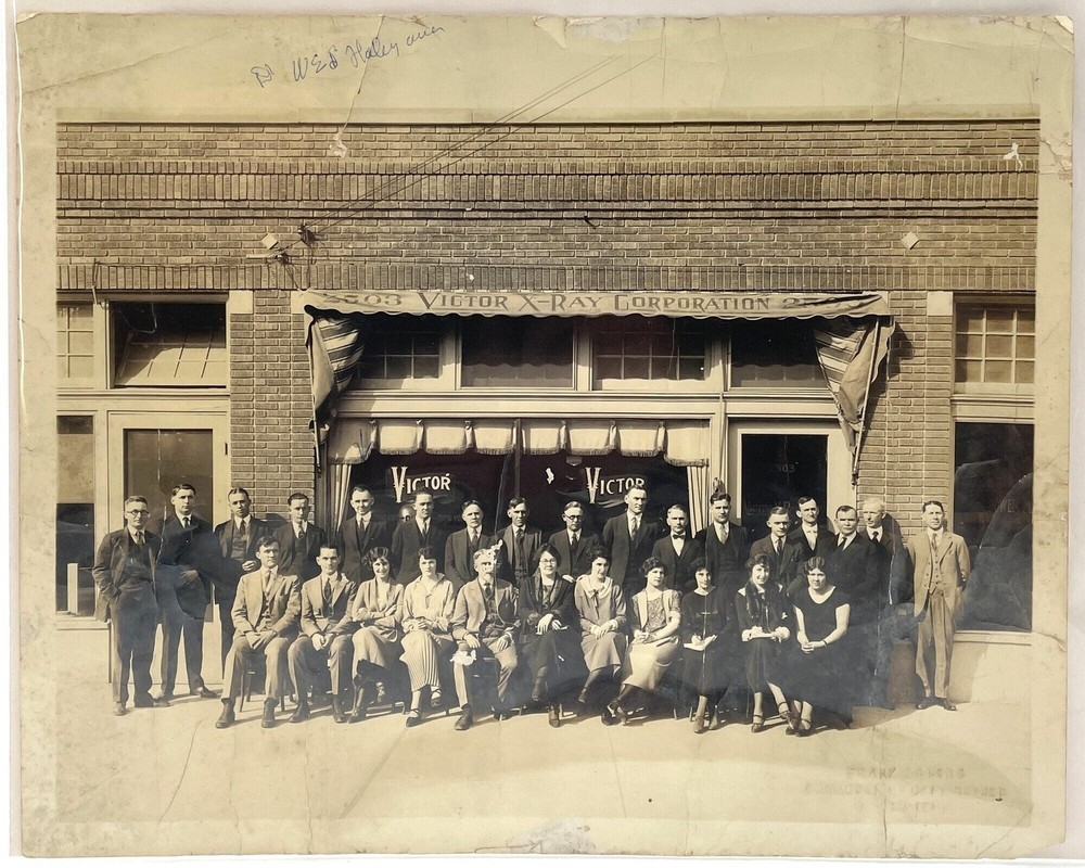 Texana / Victor X-Ray Corporation Group Photo Dallas Texas c.1923