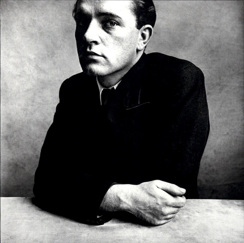 1984 Irving Penn 1950 Young Richard Burton Portrait Actor Art Photo Engraving