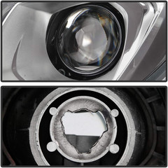 – for 2016-2017 Chevy Equinox Chrome Housing OE Style Projector Headlights Headl