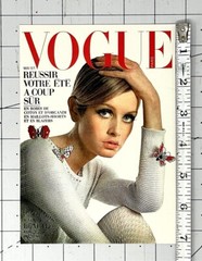 VOGUE Paris Twiggy Cover Photo Print Card 5×7 – Henry Clarke