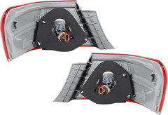 1 Pair Passenger and Driver Tail Lights Replacement for Toyota Camry 2007-2009 T