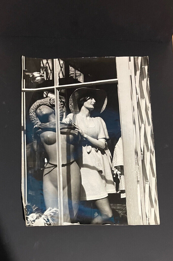 Unique Large 70s Curiosa Nude Film Photo Woman & Model