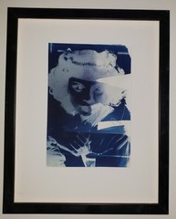 JEFFREY NELSON Original Hand SIGNED Cyanotype Photography «Katharine Hepburn»