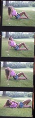 1 roll (14 negatives) of color medium format Kodak VPS sexy pin ups