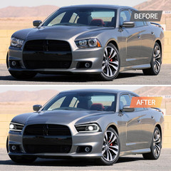 VLAND Headlights Compatible with Dodge Charger 2011-2014 [Not Fit a 2012 Dodge C