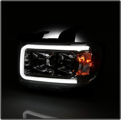 – for 2015-2022 GMC Canyon Chrome Housing LED Tube Upgrade Projector Headlights