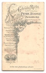 Photography studio Gebrüder Martin, Augsburg, Bahnhofstraße 24, four boys in