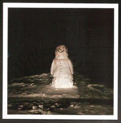 ALEC SOTH ‘Minneapolis, MN (Snowman at Night)’ SIGNED Ltd. Ed. Photo 6″ x 6″ NEW