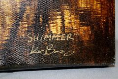 «Shimmer» 16″ x 20″ Sunset Landscape Photo Canvas Print by Kim Barry