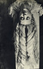 1929 1934 Original MAN RAY Model Long Hair Female Portrait Art Photo Gravure