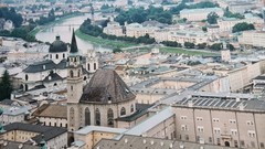 Large real photo Salzburg color 30 x 20 cm approx. year 2001