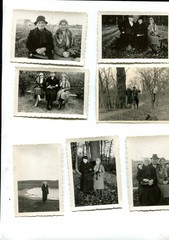 36 old photos women with fur 1930s, 1940s, various measurements