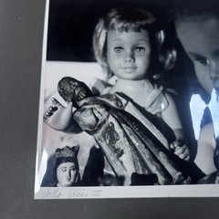 Bob Lundy Signed “Dolls Series III” B&W Art Photograph Matted 17×20 Print