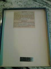 Bruce Arvon Times Square Drawing Framed and Matted 8 x 10