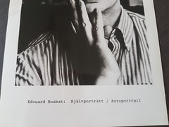 edouard boubat photograph 24×16.5cm self portrait good condition rare gorgeous
