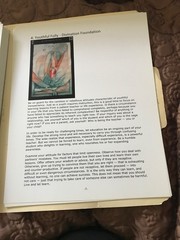 Iching photos with explanations 8×12 glossy heavy paper. Never used a gift. .