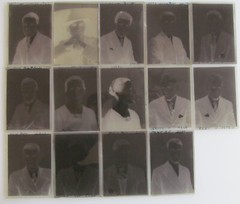 14 Person Portraits Historical Glass Negatives