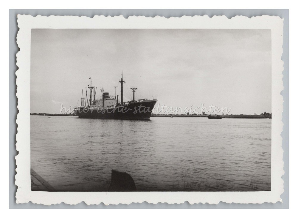 Bremen – Dampfer Schiff – Altes Foto 1950er