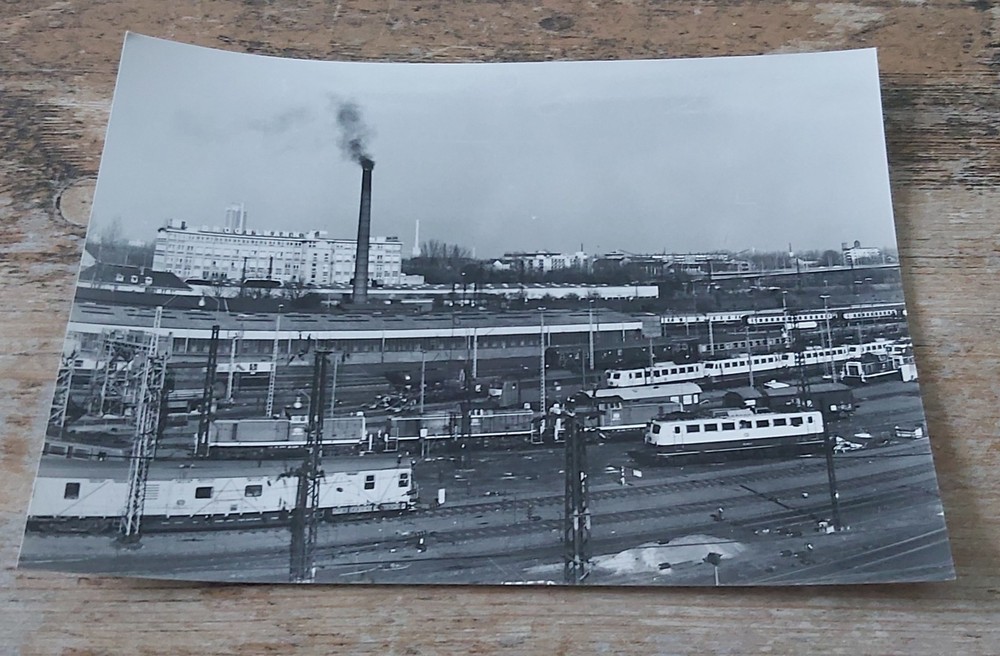 Large B/W Photo Cologne Limestone Railway Station??? PHOTO NO 19