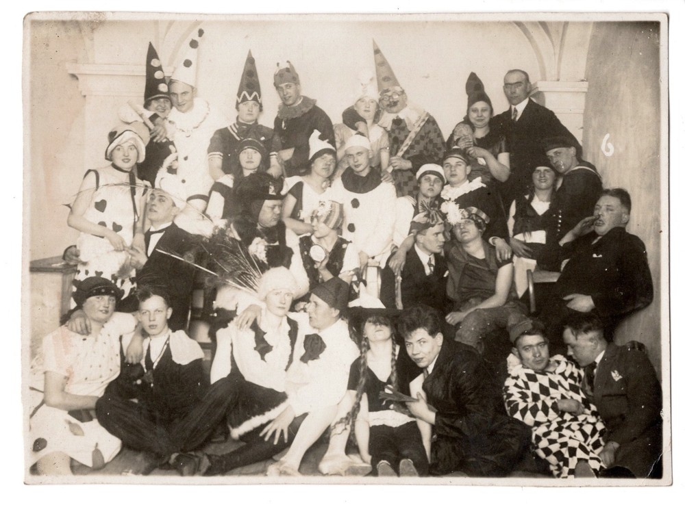 Photograph Mardi Gras Carnival Carnival 1920s – People, Costumes, Photo