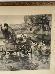 Antique In A Fix Alfred Strut Photogravure Chaos Coordinator Hardship Manager