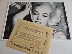 Bert Stern – Marilyn Monroe sultry portrait – limited & signed