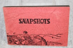VINTAGE PHOTOGRAPHS Mini Photo Album Snapshot 9x6cm Family Black White 1950s