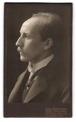 Photograph Hahn, Dresden-Altstadt, Ferdinandstraße 11, profile of an elegant H