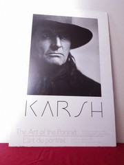 Yousuf Karsh – Grey Owl 1936 – The Art of the Portrait 1989 Exhibition Poster CA