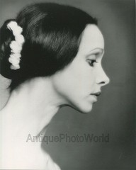 Eva Evdokimova beautiful ballet dancer ballerina vintage art photo