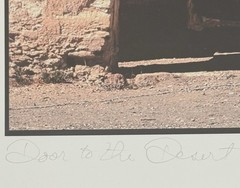Charlotte Bell 1/100 Photo Art «Door to the Desert» Mineral de Pozos Mat 20×16