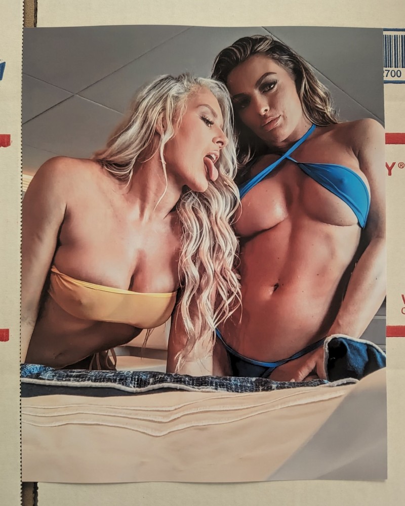 Mandy Rose Lacey Evans 8×10 Photo Art Print WWE NXT Wrestling AEW Picture