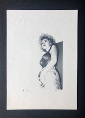 Erotic B/W Photo “Young Girl” Theme 4 Circa 1989 Signed & Limited 99 of 100