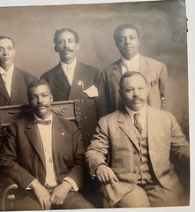 Original 20th Century JAMES VANDERZEE Style Photograph of African American Men