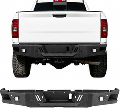 Rear Bumper Fit for Dodge Ram 2500 3500 2010-2018 | Heavy Duty Steel Rear Bumper