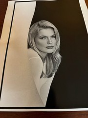 Beautiful Blonde Model Silver Gelatin Print 14″ x 11″