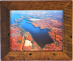 Whitefish Lake, Sawyer Co, near Stone Lake, Wisc. Overhead Photo. Frame Optional