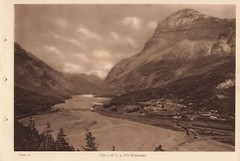 Canadian Rockies Byron Harmon Vandyck Photogravure Field B.C. & Mt. Stephen