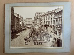 2 Album Photo by Giacomo Brogi circa 1870 Naples Napoli Italy 25x19cm (17+18)