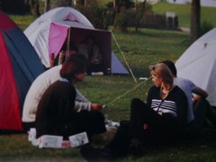 «ABIFEIER»: PHOTO, PHOTOGRAPHY, CELEBRATION, STUDENTS, HAMBURG, TENTS, MEETING, YOUNG