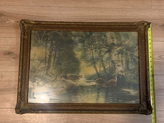 Early 20th Century Pictorialist Fine Art Photograph 16×24 Large Format Landscape