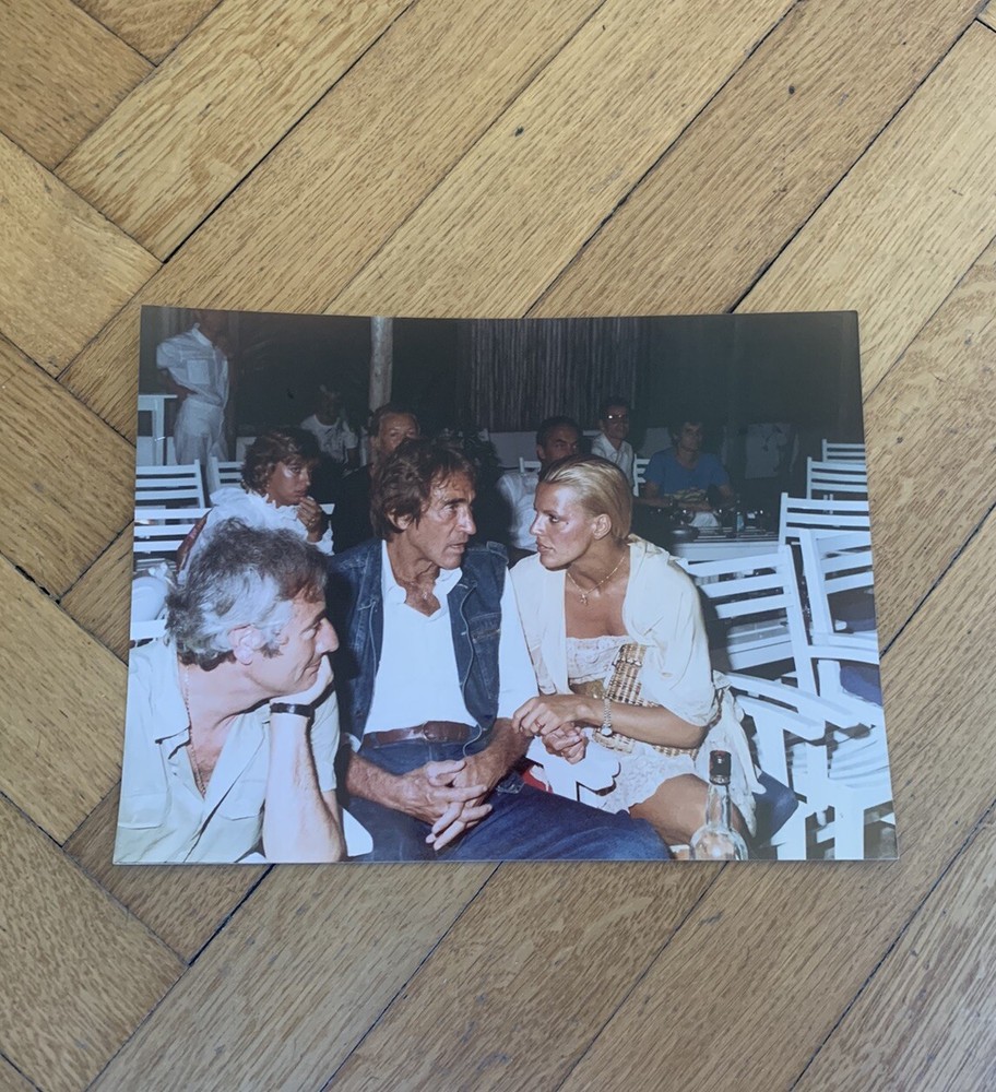 1982 Walter Chiari Patrizia Caselli Photography 25 X 19 Cm