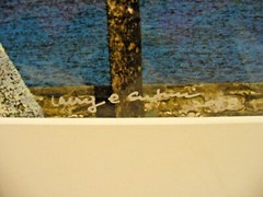 MATTED PHOTOGRAPHY Fort on Water with Tree By Larry Santucci 2009 Acid Free