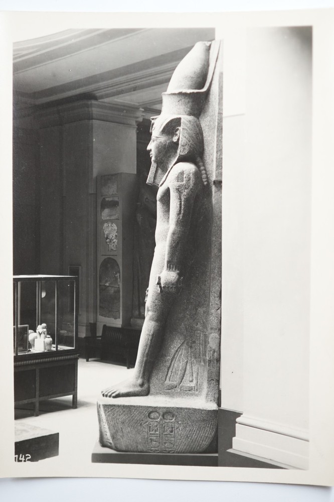Vintage Original Silver Gelatin Bromide Photo Egypt Cairo Museum 13x18cm