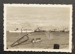 Photo View Speed Steamer Parade Ship Dinghy Hamburg North Sea Freighter Picture