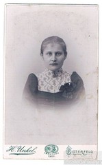 Photograph Unkel, Bitterfeld – portrait young miss, photography. Photo Picture
