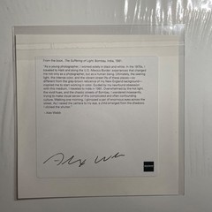 SIGNED ALEX WEBB SUFFERING OF LIGHT, 1981, LIMITED EDITION MAGNUM 6×6 PRINT NEW