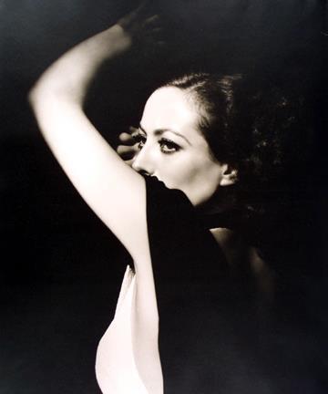 George Hurrell Joan Crawford Matted Photolithograph. Hollywood Movie Star photo